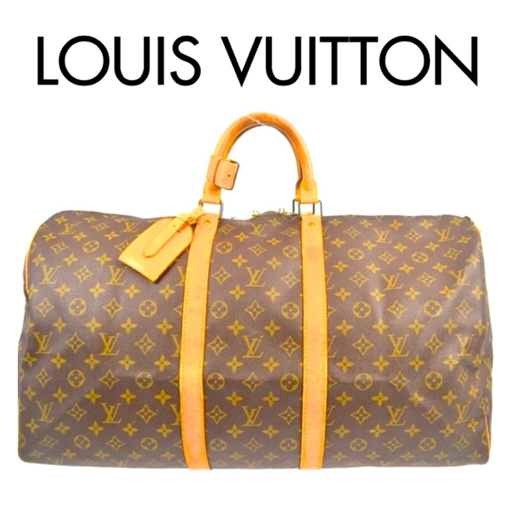 Louis Vuitton Keepall 55 Bandouliere Travel Bag - Picture 1 of 11